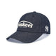 Vintage Denim Curve Logo Unstructured Ballcap New York Yankees