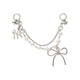 Ribbon Jewelry Ball Cap Crown Chain New York Yankees