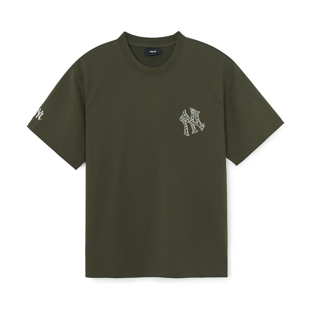 Basic Mega Logo Over Fit T-Shirts New York Yankees