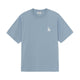 Basic Small Logo Semi Over-Fit T-Shirts Los Angeles Dodgers