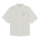 Street Back Logo Cotton Blend Short Sleeves Shirts New York Yankees