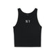 เสื้อกล้าม Women's Basic Coopers Slim Crop Sleeveless Top New York Yankees