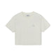 เสื้อยืด Women's Dia Monogram Tonal Jaquard Crop T-Shirts New York Yankees