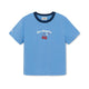 Summer Fruits Lifestyle Slim Semi Crop Ringer T-Shirts Los Angeles Dodgers
