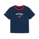 Summer Fruits Lifestyle Slim Semi Crop Ringer T-Shirts Philadelphia Phillies