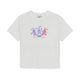 เสื้อยืด Small Bunny Graphic Slim Semi Crop T-Shirts New York Yankees