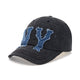 Denim Coopers Logo Unstructured Ball Cap New York Yankees
