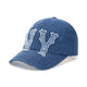Denim Coopers Logo Unstructured Ball Cap New York Yankees