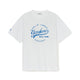 Summer Cursive Logo Oversized-Fit T-Shirt New York Yankees