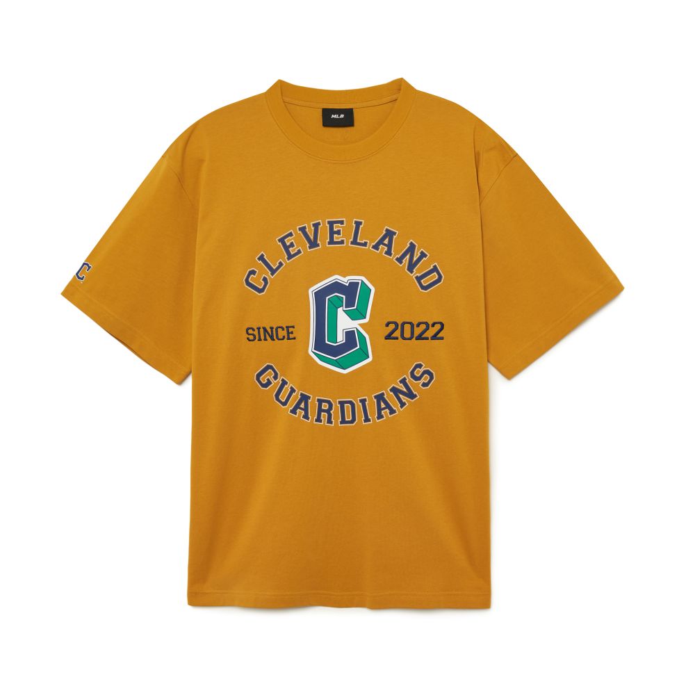 VARSITY POP GRAPHIC OVER FIT CLEVELAND INDIANS T-SHIRTS