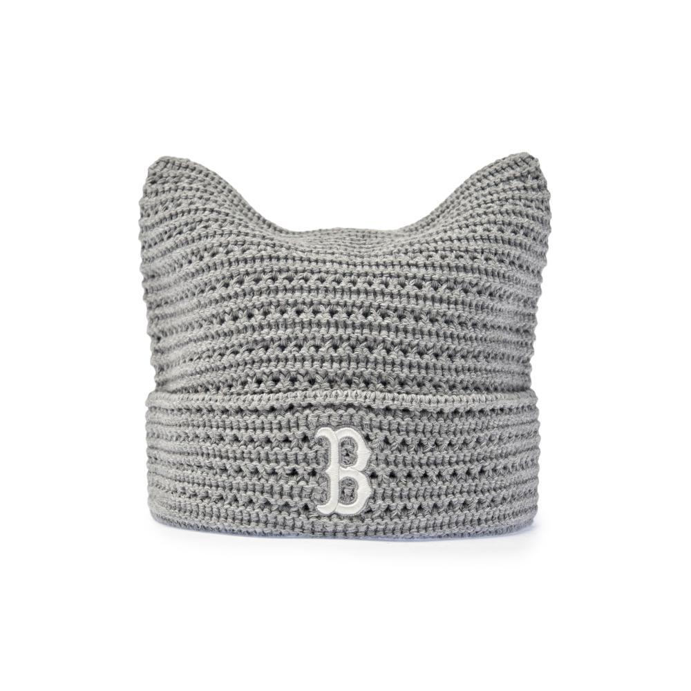 หมวกบีนนี่ Summer Crochet Meowing Beanie Boston Red Sox