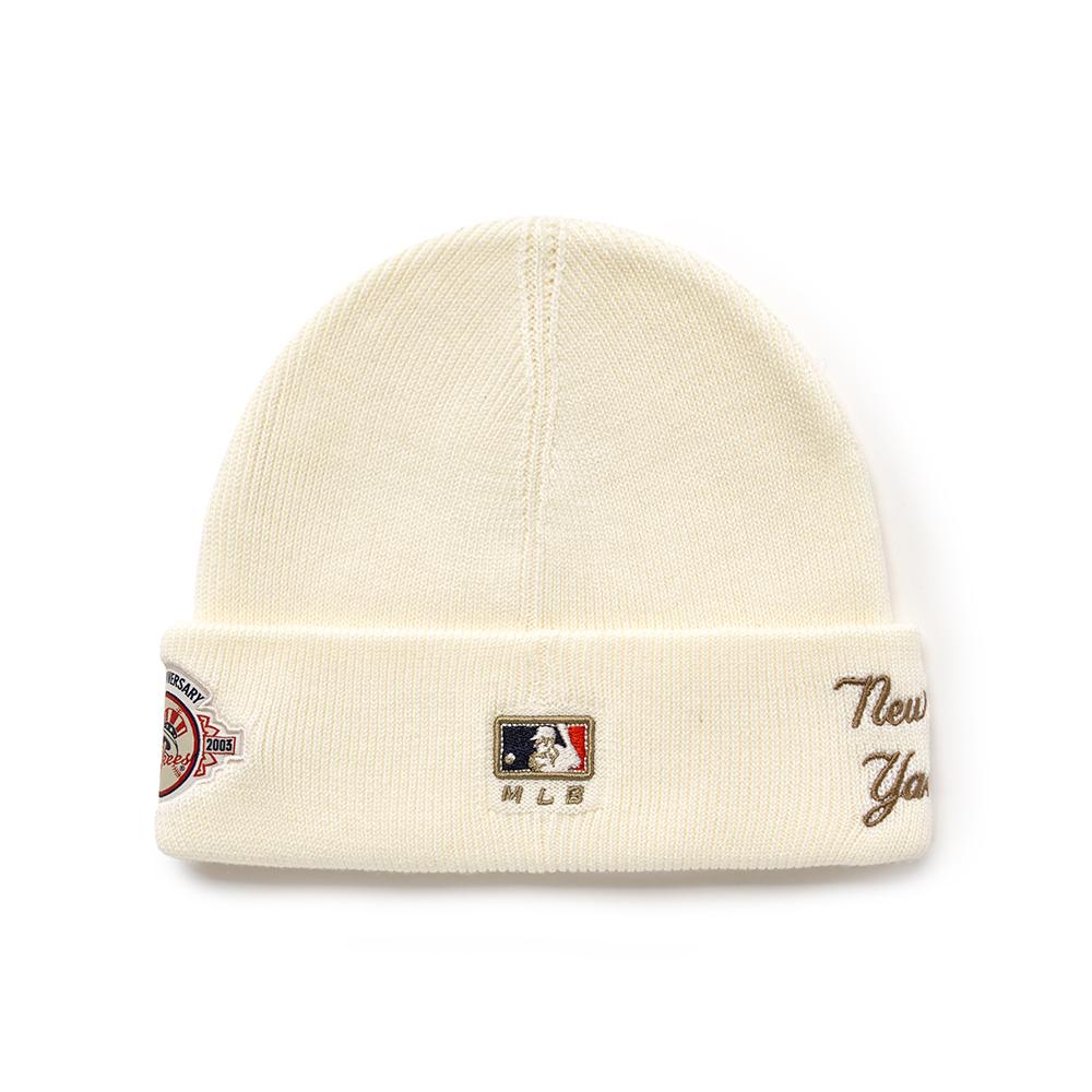 vintage newyorkyankees beanie キャップ　ビンテージ New Era NY New York Yankees Vintage Cuff Knit Retro Beanie Hat