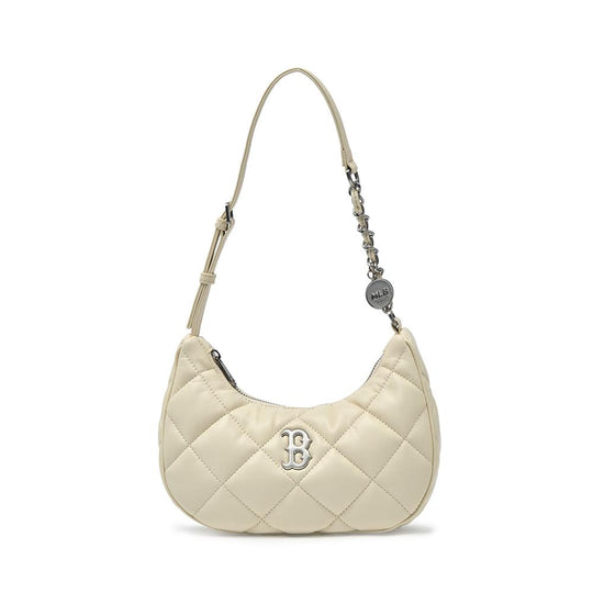 กระเป๋าโฮโบ Basic Quilting Pu Hobo Bag Boston Red Sox