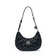 Basic Quilting PU Hobo Bag New York Yankees