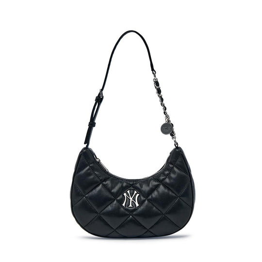 กระเป๋าโฮโบ Basic Quilting Pu Hobo Bag New York Yankees
