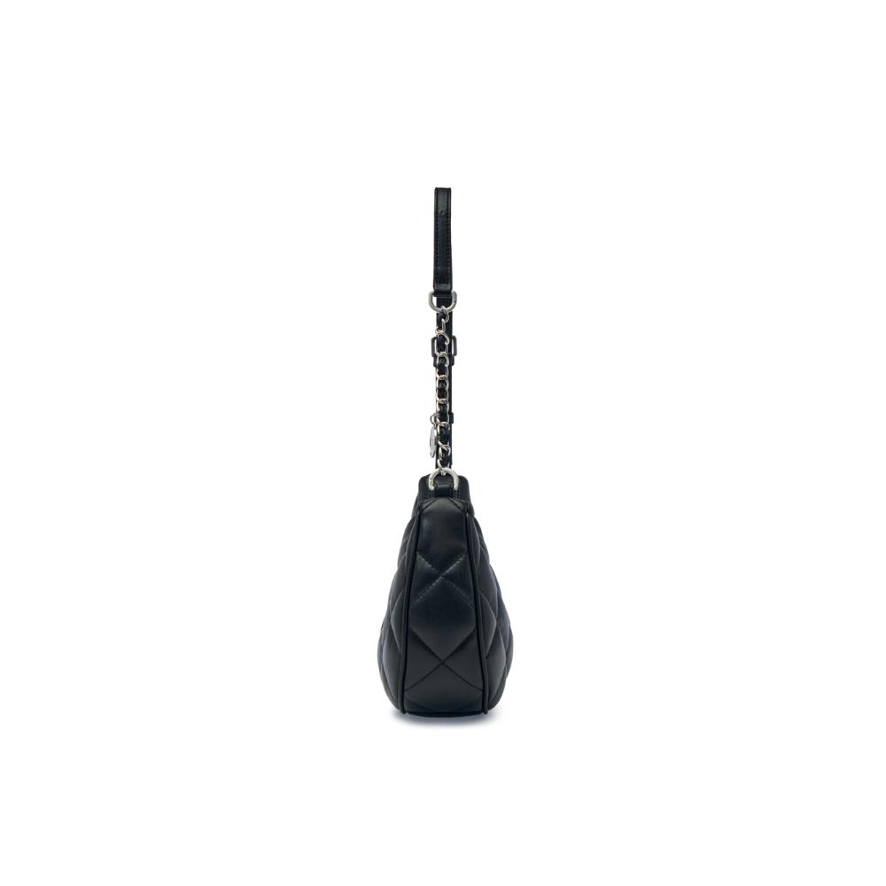 Basic Quilting PU Hobo Bag New York Yankees
