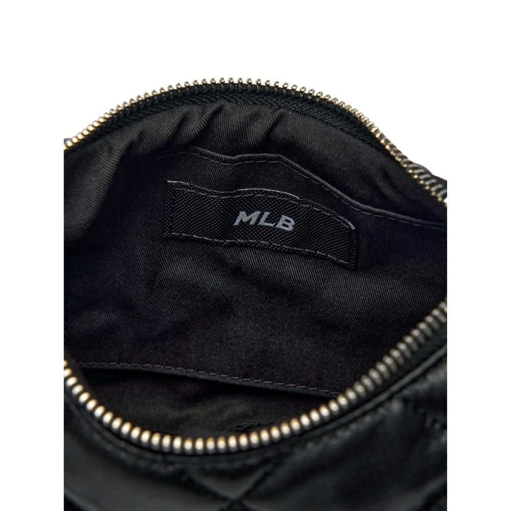 Basic Quilting PU Hobo Bag New York Yankees