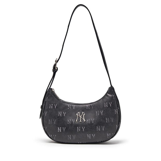 Classic Monogram Vintage PU Hobo Bag New York Yankees