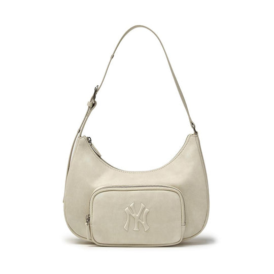 Basic Vintage Logo Hobo Bag New York Yankees