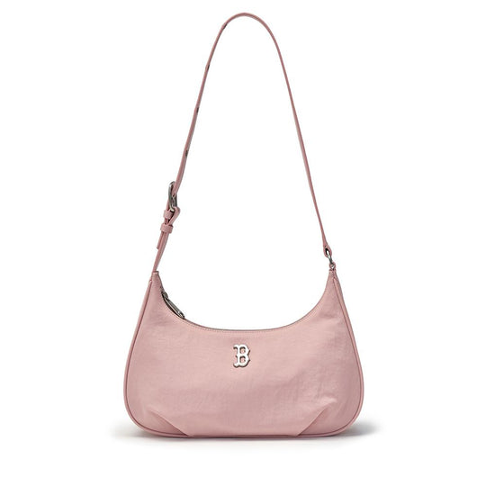 Basic Vintage Nylon Hobo Bag Boston Red Sox