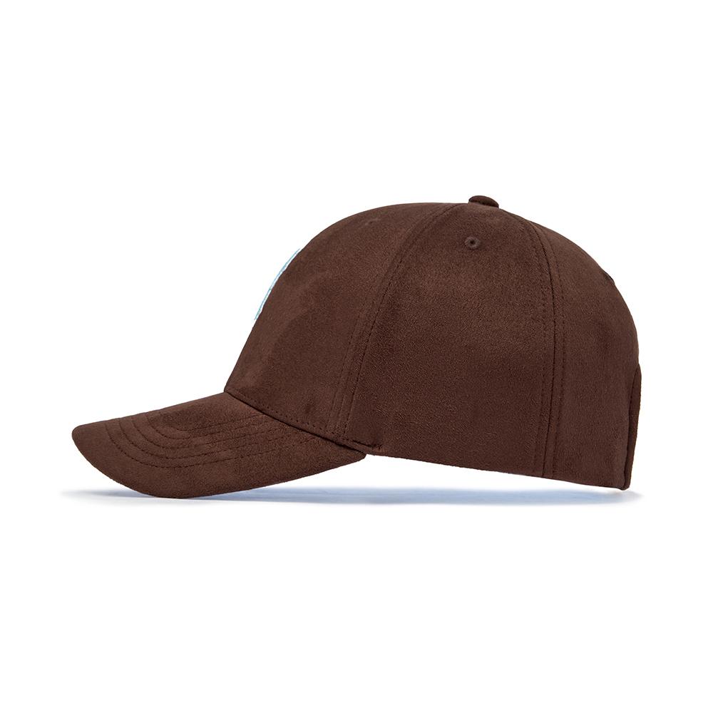 Basic Color Suede Structured Ball Cap Boston Red Sox