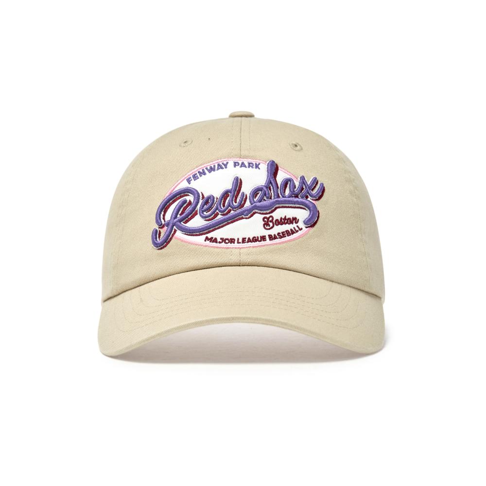 Street Oval Cursive Unstructured Ballcap Boston Red Sox