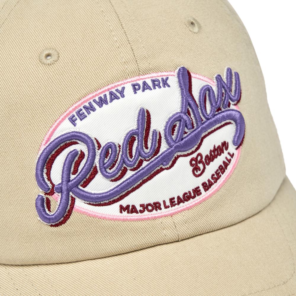 Street Oval Cursive Unstructured Ballcap Boston Red Sox