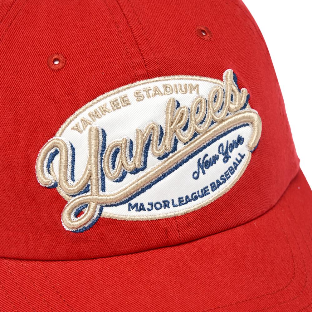 Street Oval Cursive Unstructured Ballcap New York Yankees