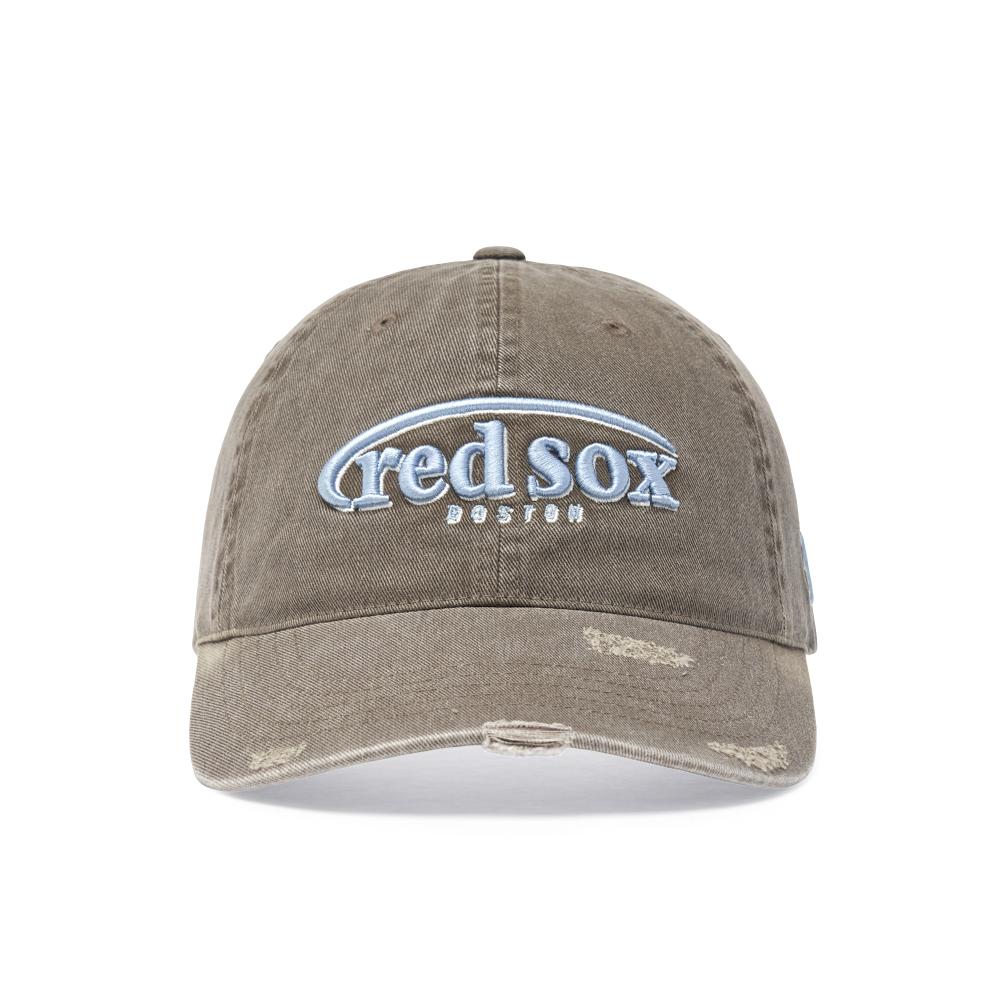 Vintage Demage Curve Logo Unstructured Ballcap Boston Red Sox
