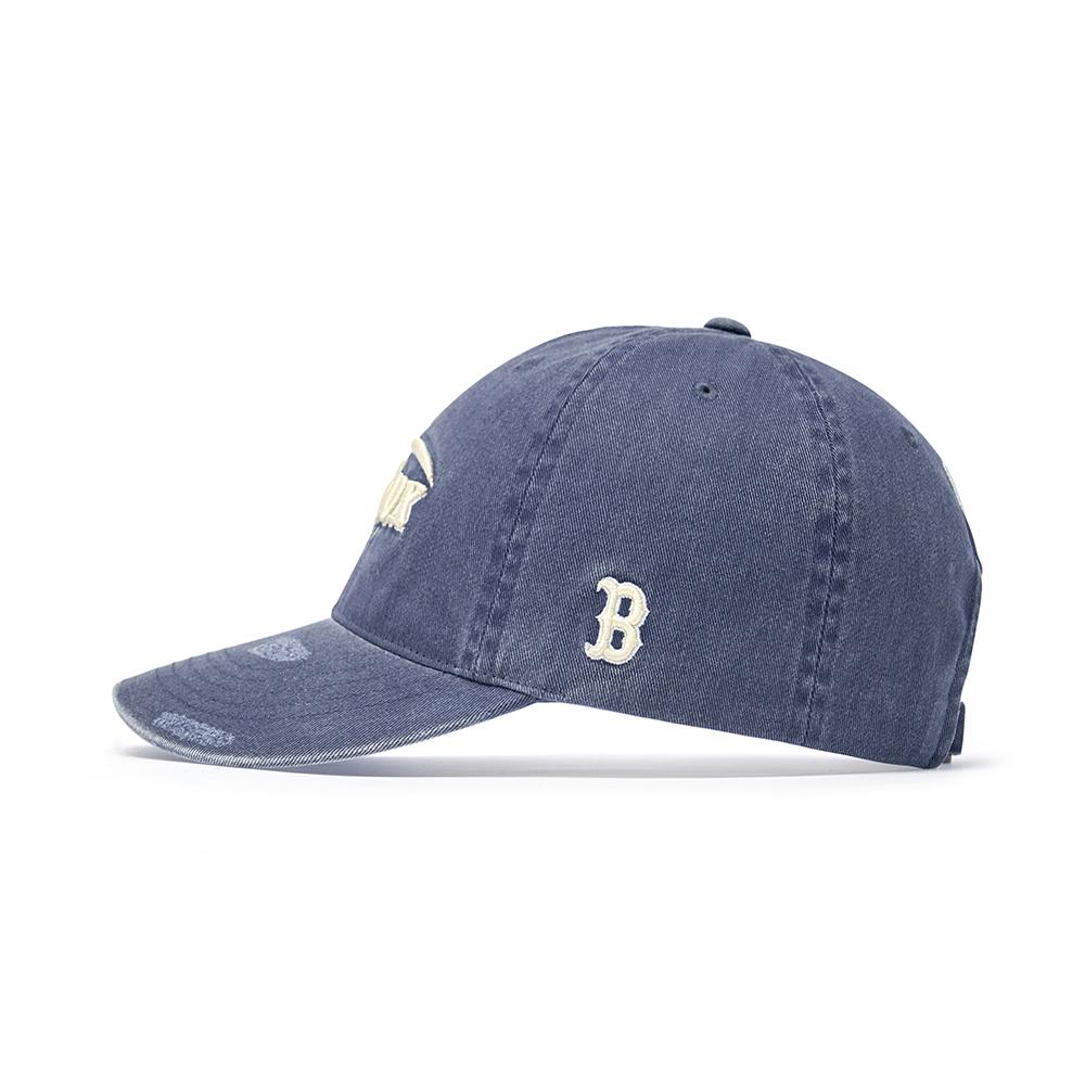 Vintage Demage Curve Logo Unstructured Ballcap Boston Red Sox