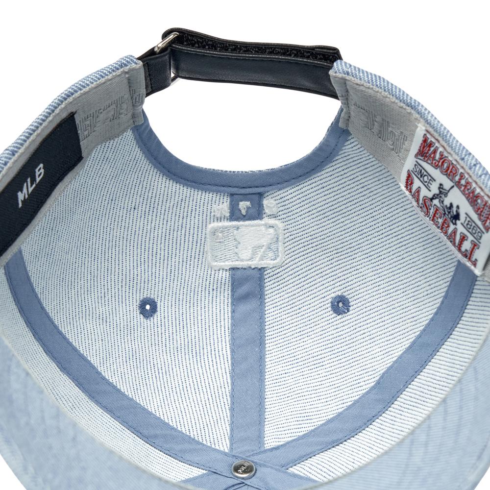 Vintage Denim Curve Logo Unstructured Ballcap Los Angeles Dodgers