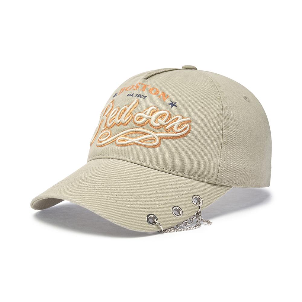 Vintage Cursive Jewelry Unstructured Ballcap Boston Red Sox