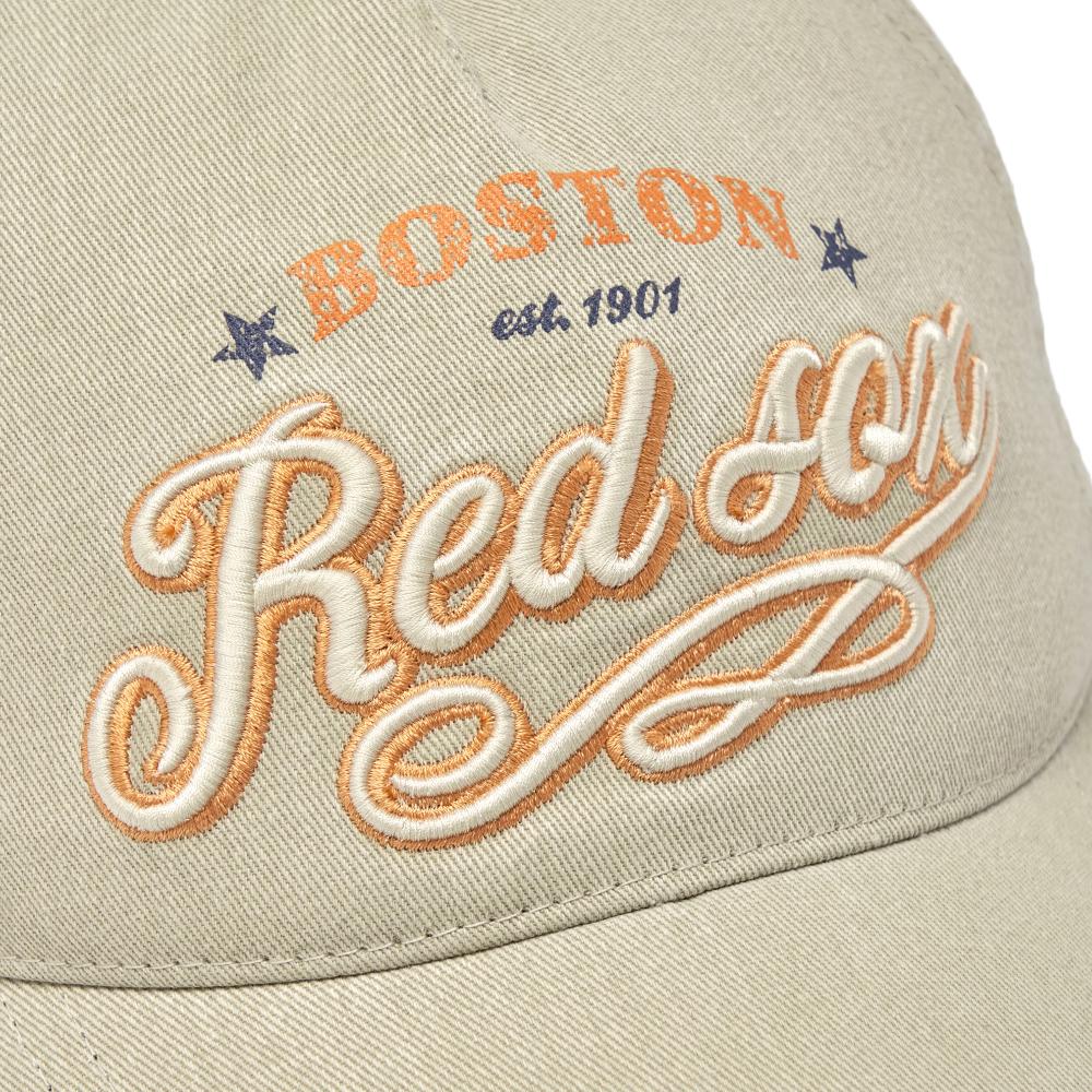 Vintage Cursive Jewelry Unstructured Ballcap Boston Red Sox