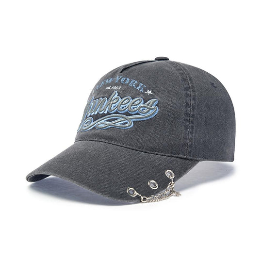 หมวกแก็ป Vintage Cursive Jewelry Unstructured Ballcap New York Yankees