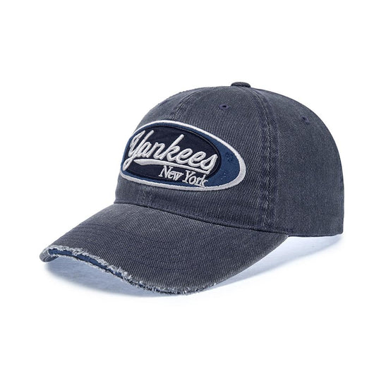 Vintage Pigment Wappen Unstructured Ball Cap New York Yankees