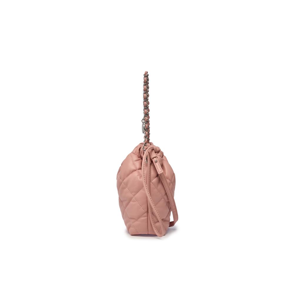 Basic Quilting PU Mini Bucket Cross Bag Los Angeles Dodgers