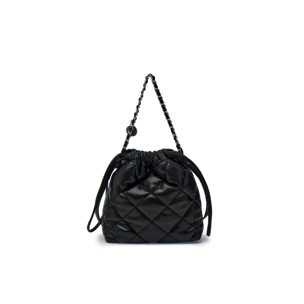 กระเป๋าสะพายข้าง Basic Quilting Pu Mini Bucket Cross Bag New York Yankees