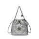 กระเป๋าสะพายข้าง Basic Quilting Pu Mini Bucket Cross Bag New York Yankees