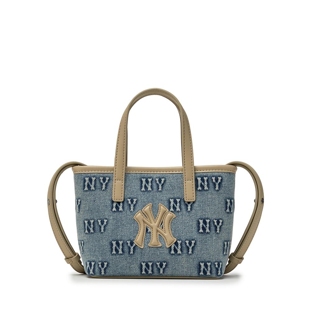 กระเป๋าสะพายข้าง Classic Monogram Denim Embo Mini Cross Bag New York Yankees