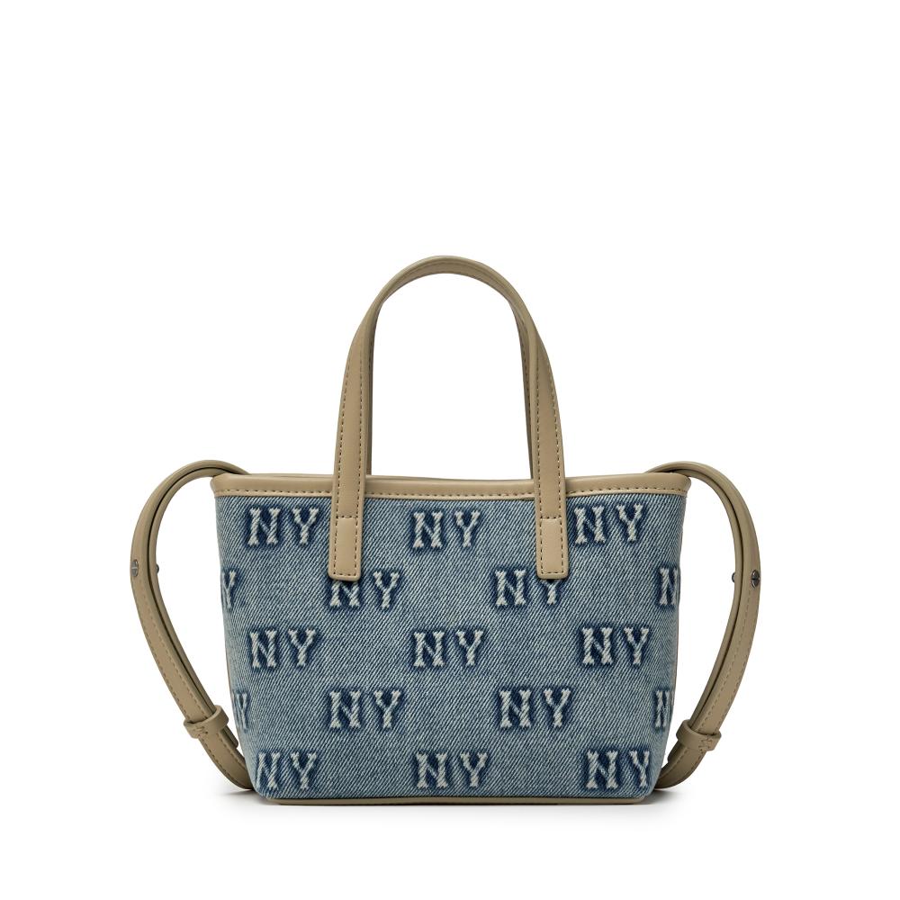 กระเป๋าสะพายข้าง Classic Monogram Denim Embo Mini Cross Bag New York Yankees