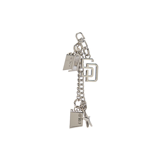 แอคเซสซอรีสำหรับตกแต่งหมวก Star Ball Cap Visor Chain Clip Atlanta Braves