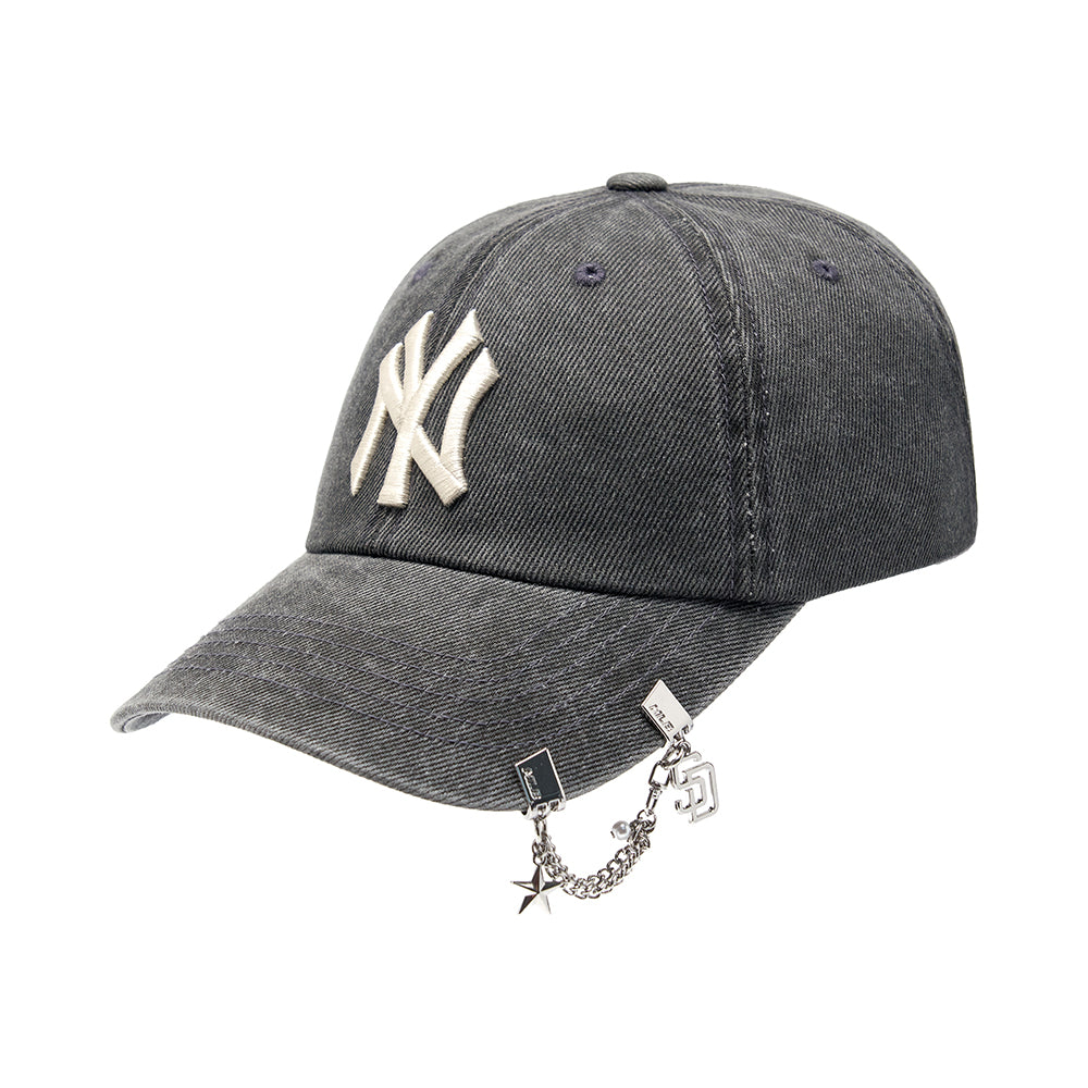 Star Ball Cap Visor Chain Clip Atlanta Braves