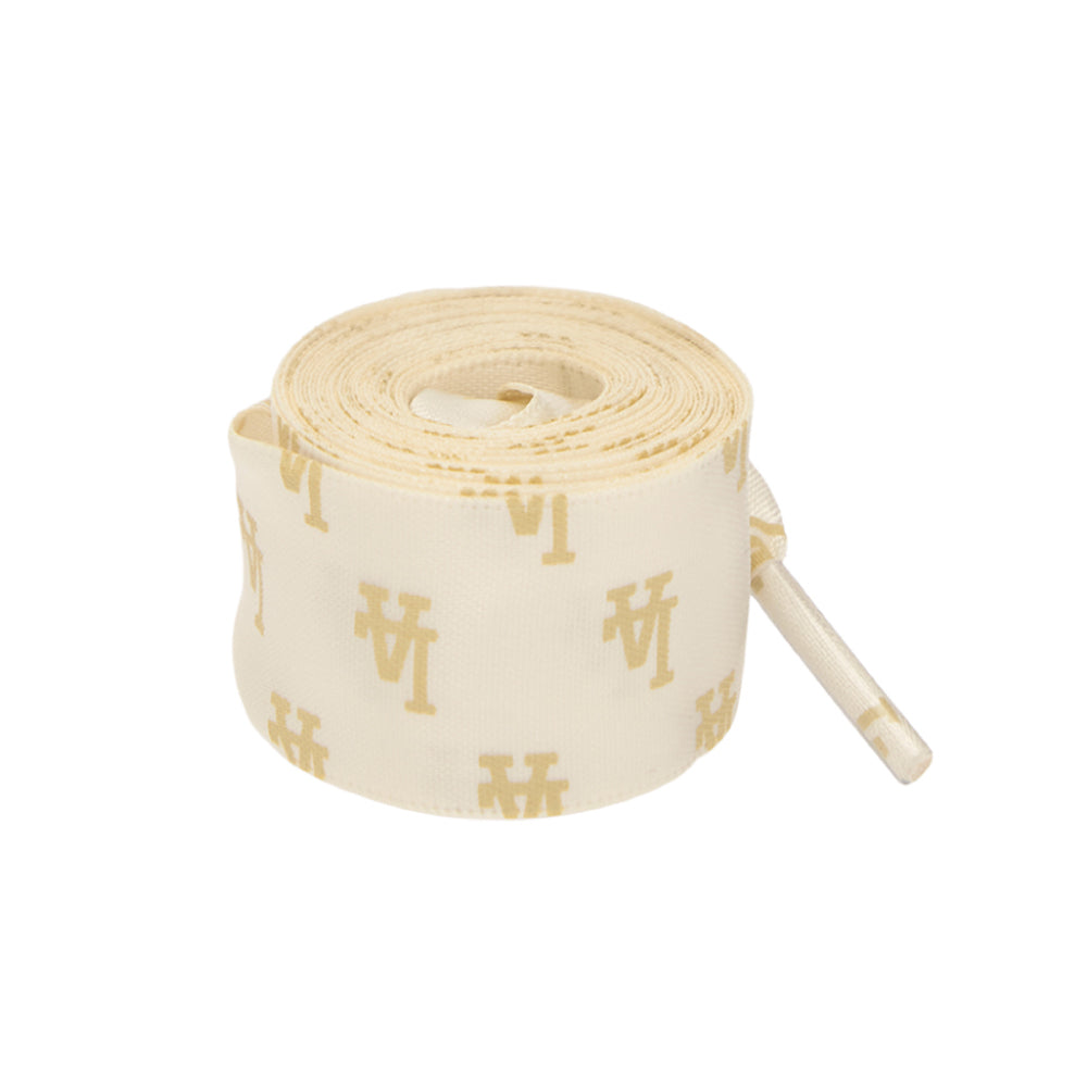 เซทเชือกรองเท้า ดีไอวาย Team Logo Pearl Ribbon Shoelace Set Los Angeles Dodgers