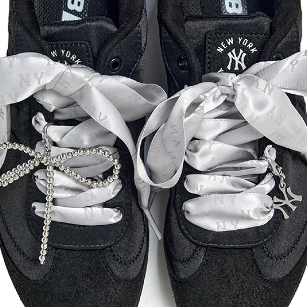 เซทเชือกรองเท้า ดีไอวาย Team Logo Pearl Ribbon Shoelace Set New York Yankees