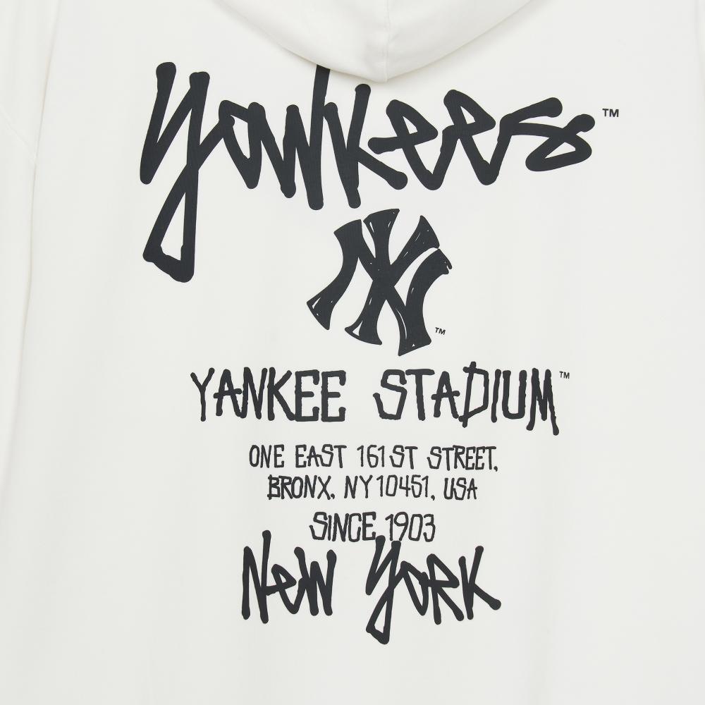 M-Treet Back Letter Hoodie New York Yankees