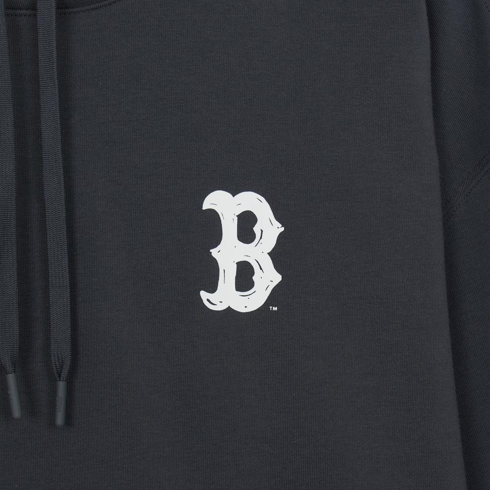 M-Treet Back Letter Layered Hoodie Boston Red Sox
