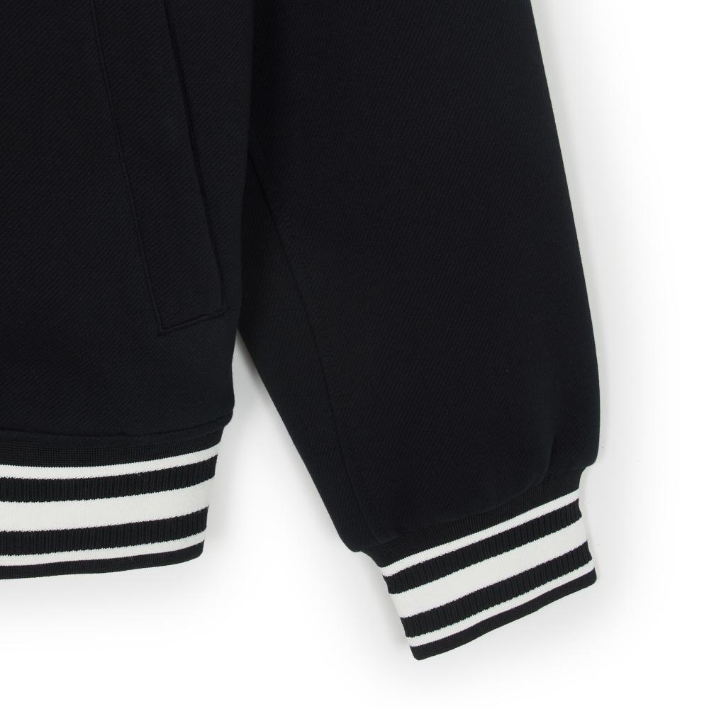 Jersey Hood Shoulder Block Varsity Jakcet(Single) New York Yankees