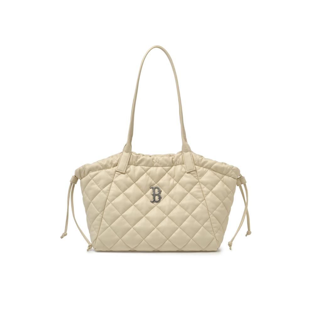 Basic Quilting PU Tote Bag Boston Red Sox