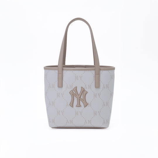 Dia Monogram Jqd Mini Tote Bag New York Yankees