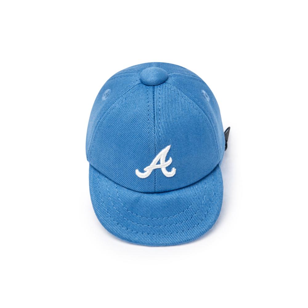 Basic Logo Ballcap Pouch Keyring Atlanta Braves